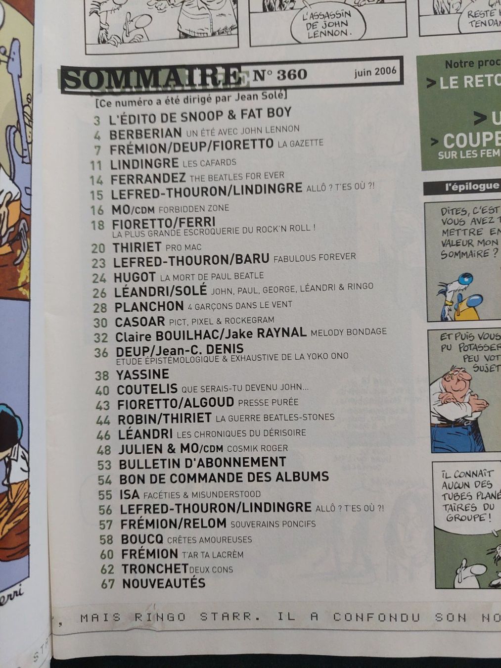 Comics: Fluide Glacial No 360 Juin 2006 TBE – Gebraucht aus Genève von Blu_BD 2