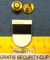 FRIBOURG FREIBURG FR KANTONS-WAPPEN PIN GEPRÄGT GOLDIG