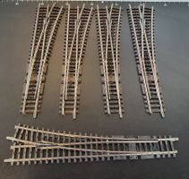 MÄRKLIN: LOT SCHLANKE RECHTSWEICHEN