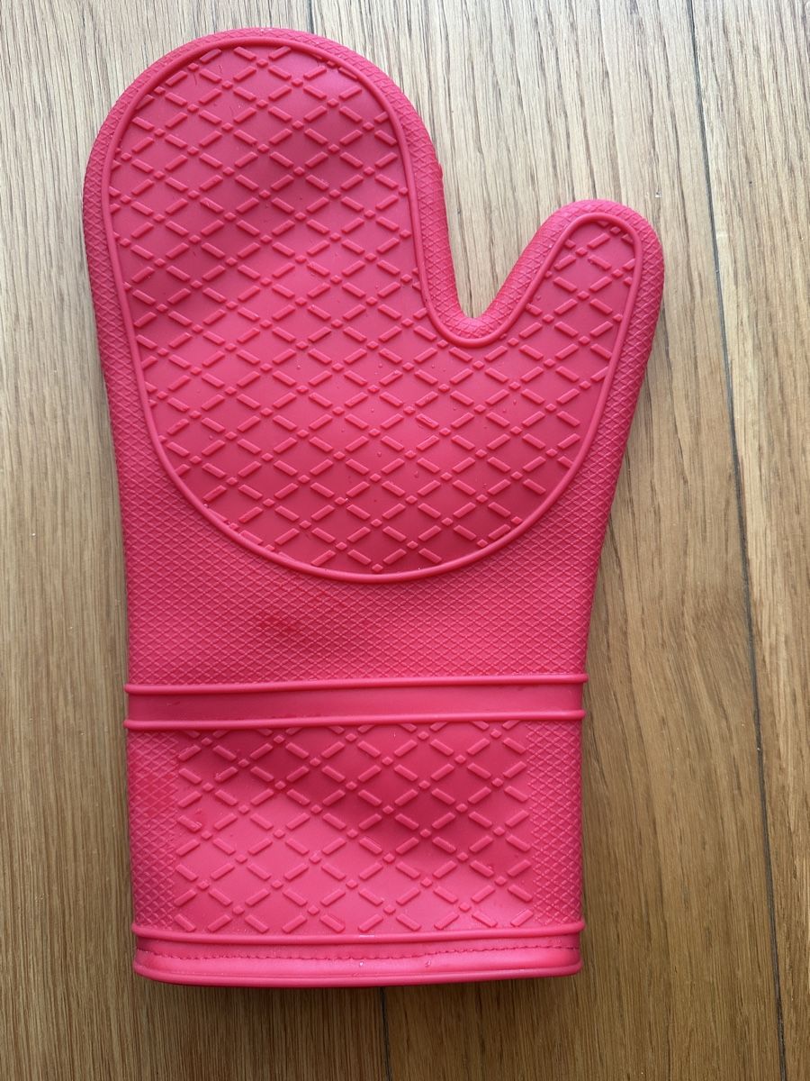 Migros Elettrodomestici da cucina: Red Silicone Oven Mitt Heat Resistant 250 C – Usato da Gattikon venduto da Sarahs_Schatzkammer