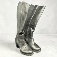 Bottes GEOX en cuir noir - Pointure 38