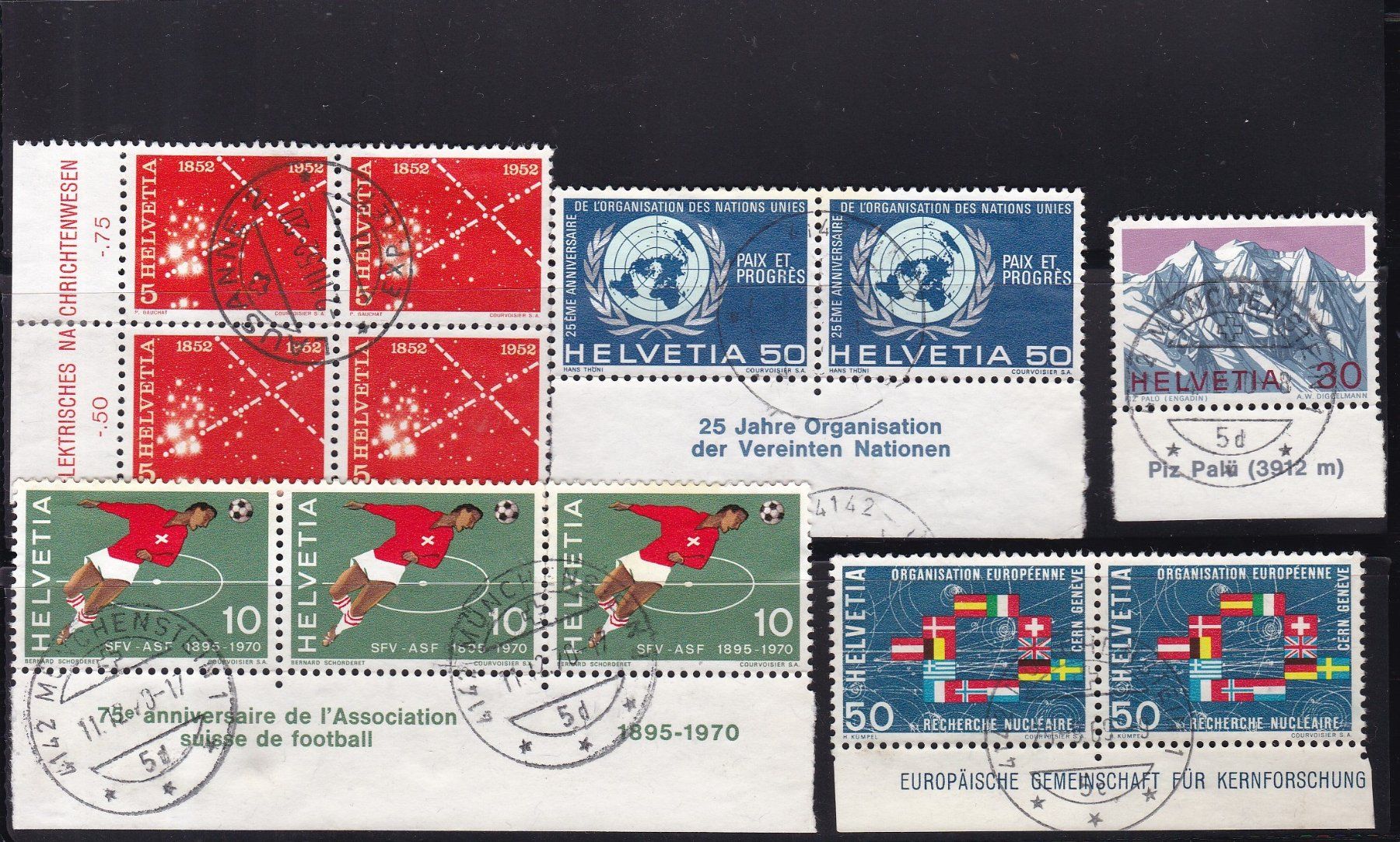 Tutti i francobolli: CH Briefmarken Lot "Anhänger" – Usato da Münchwilen AG venduto da Nesar 5