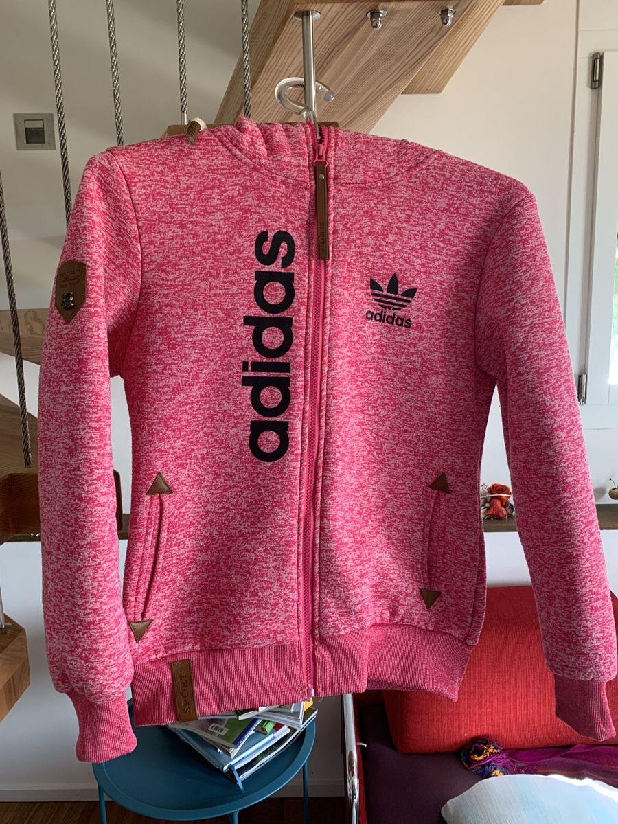 Adidas Vestes & Manteaux: Adidas Kapuzenjacke Pink – D'occasion à Aathal-Seegräben par Squiki
