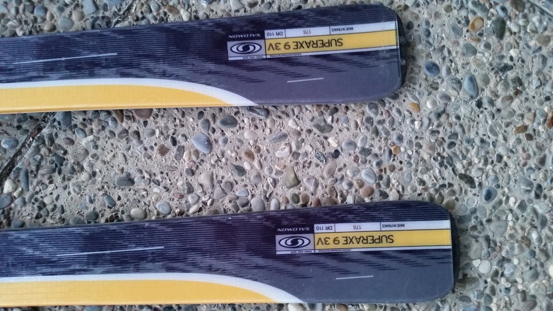 Sci: Ski; Salomon mit Bindung und Platte – Usato da Herrliberg venduto da AlexandraBopp 3