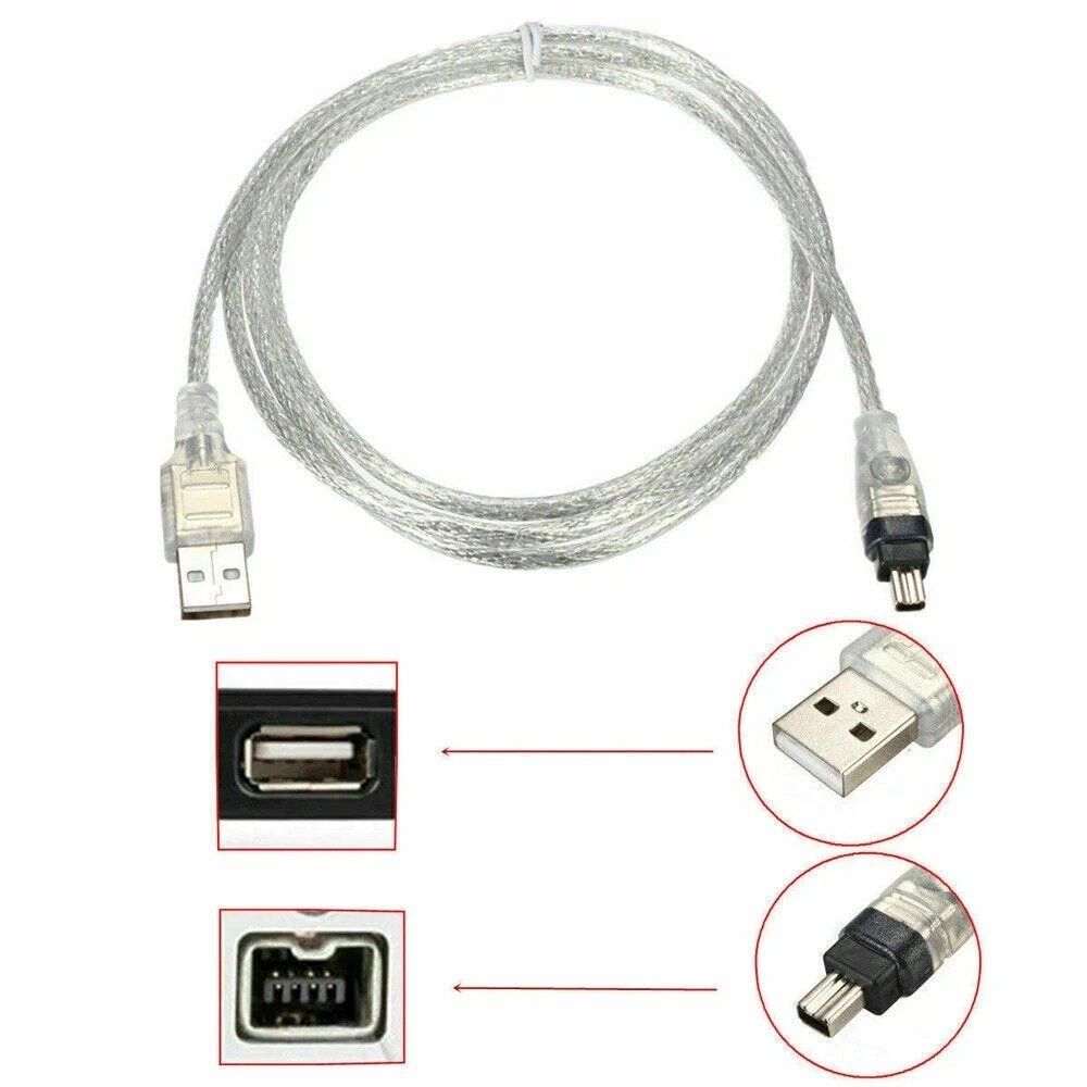 Cavi: Mini DV USB Datenkabel FireWire 1394 4Pin HDV Camcorder PC – Nuovo (secondo la descrizione) da Kirchdorf AG venduto da Apost008 5