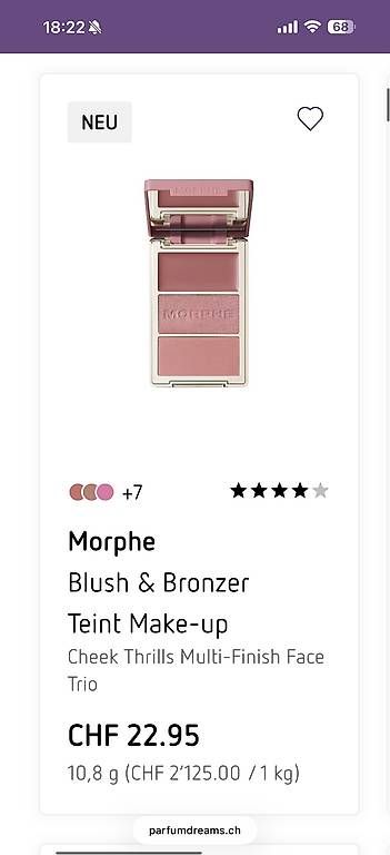Make-up: MORPHE Your Cheek Destination  Limited Gift Set – Usato da Frauenfeld venduto da Jessy_kardakova 3