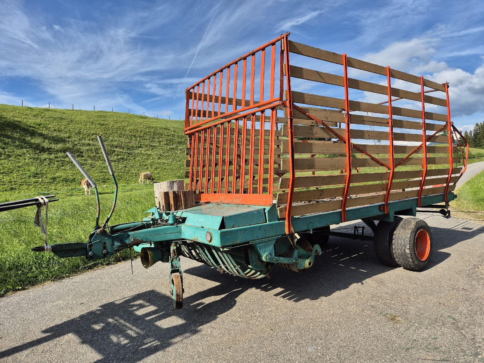 Rimorchi: Hamster Ladewagen mit Doppelrad – Difettoso da Escholzmatt venduto da tinutechag