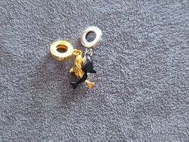 Silber Charm Orca twins +Garantie