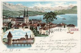 Luzern   LU    /    LITHO      um 1900