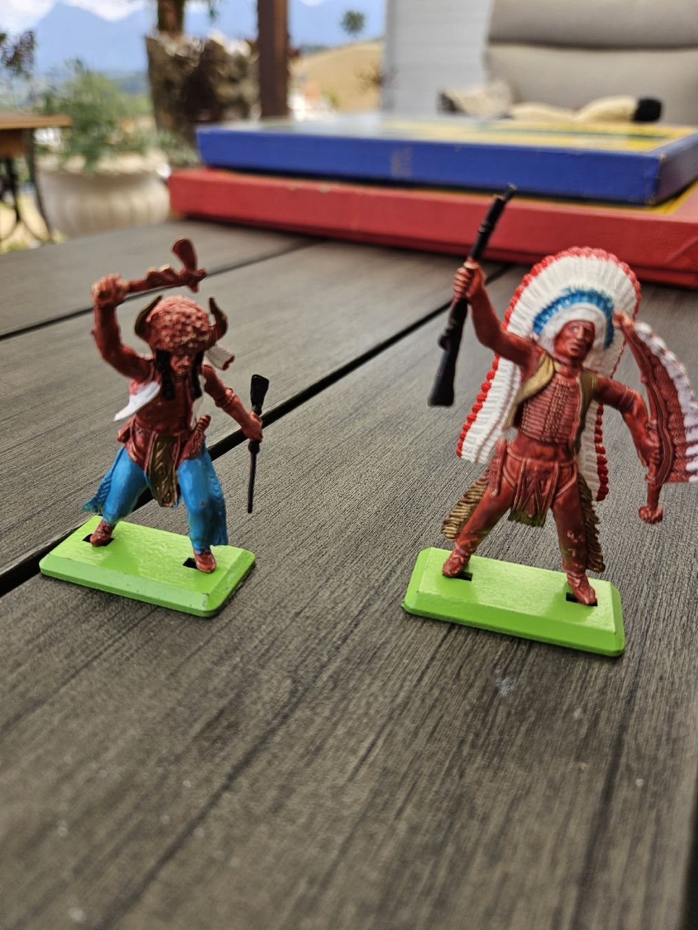 Figurines: Deetail Indianer 2x – D'occasion à Mühlethurnen par Zauberfee3