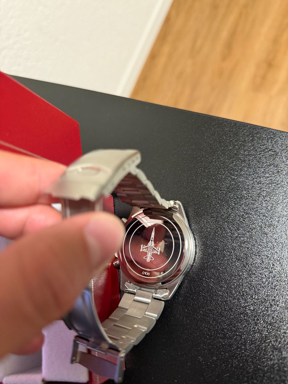 Orologi: Eurofighter-Typhoon-Armbanduhr – Nuovo (secondo la descrizione) da Grenchen venduto da StefanAMueller 3