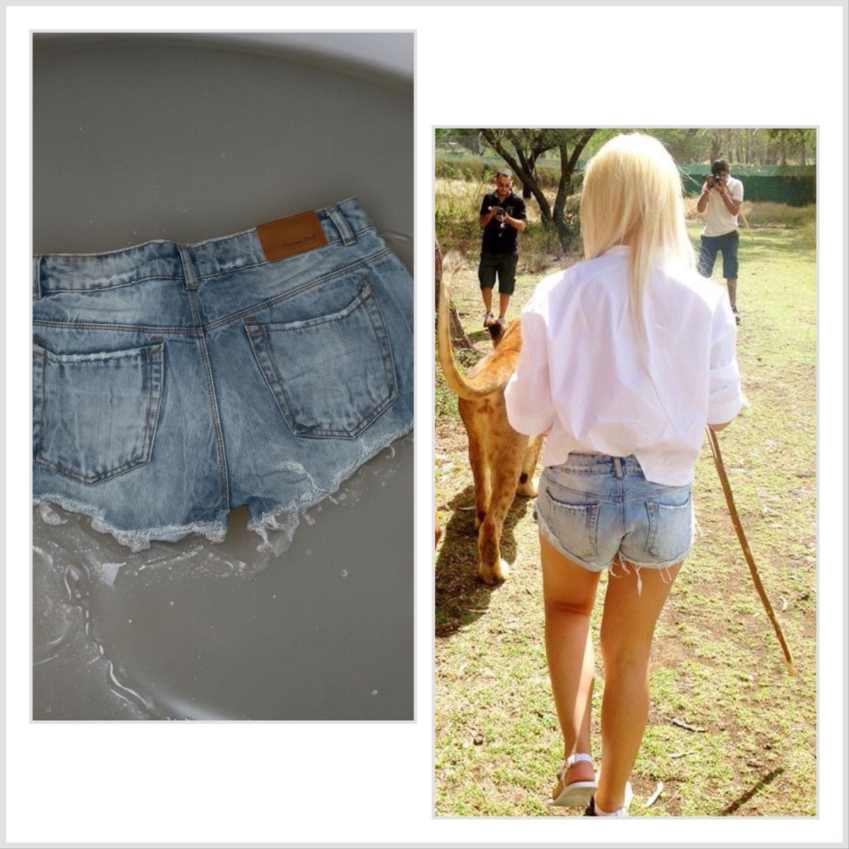 Zara Jeans: Kurze Jeanshose 5.- – Usato da unterentfelden venduto da leyla08 2