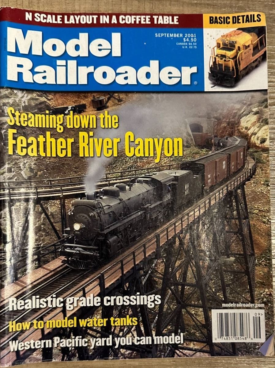 Riviste & Magazine: ModelRailroader - September 2001! – Usato da Steffisburg venduto da Calceolaria