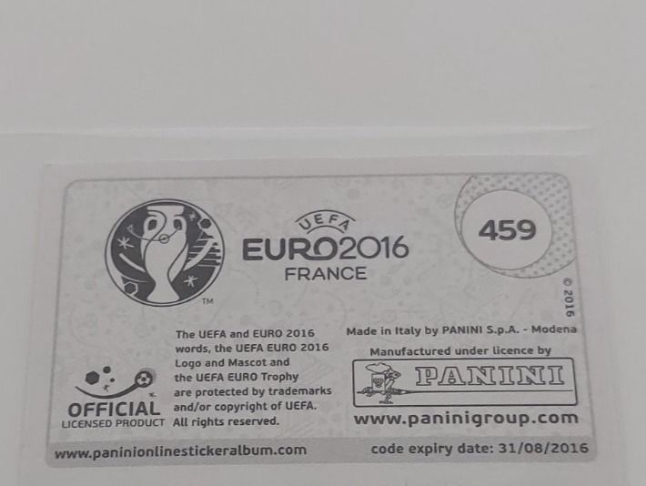 Panini Carte collezionabili: Italien Mannschaft Glitzerbild EM 2016 – Usato da Köniz venduto da Toyscollect 1