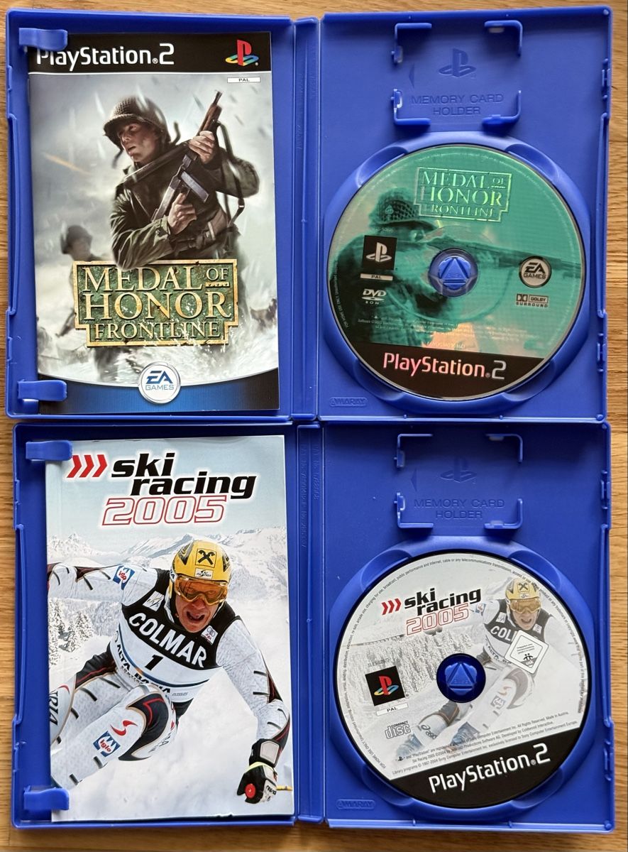 Sony Konsolen: Sony PS2 Fat SCPH-50004 + Logitech Wireless + 2 Spiele – Gebraucht aus Fehraltorf von Lenal01 8
