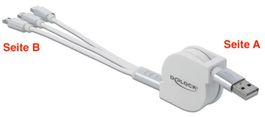 Delock 85850 Multiadapterkabel USB-2.0 Typ-A_zu_USB-C+......