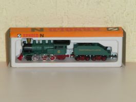 Grosser Konvolut " Spur N Eisenbahn " mit vielen Wagen ect.