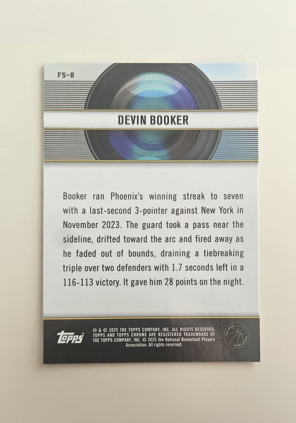 Topps Sammelbilder & Trading cards: Topps Chrome Devin Booker:Film Study  – Neu (gemäss Beschreibung) aus Burgdorf von PaPaYaH 1