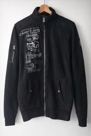 Camp David Sweatjacke / Zip-Jacke Gr. S (fällt wie M aus)