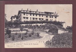 CHEXBRES - Pension Dr. Reymond - 1908 // pli d'angle //