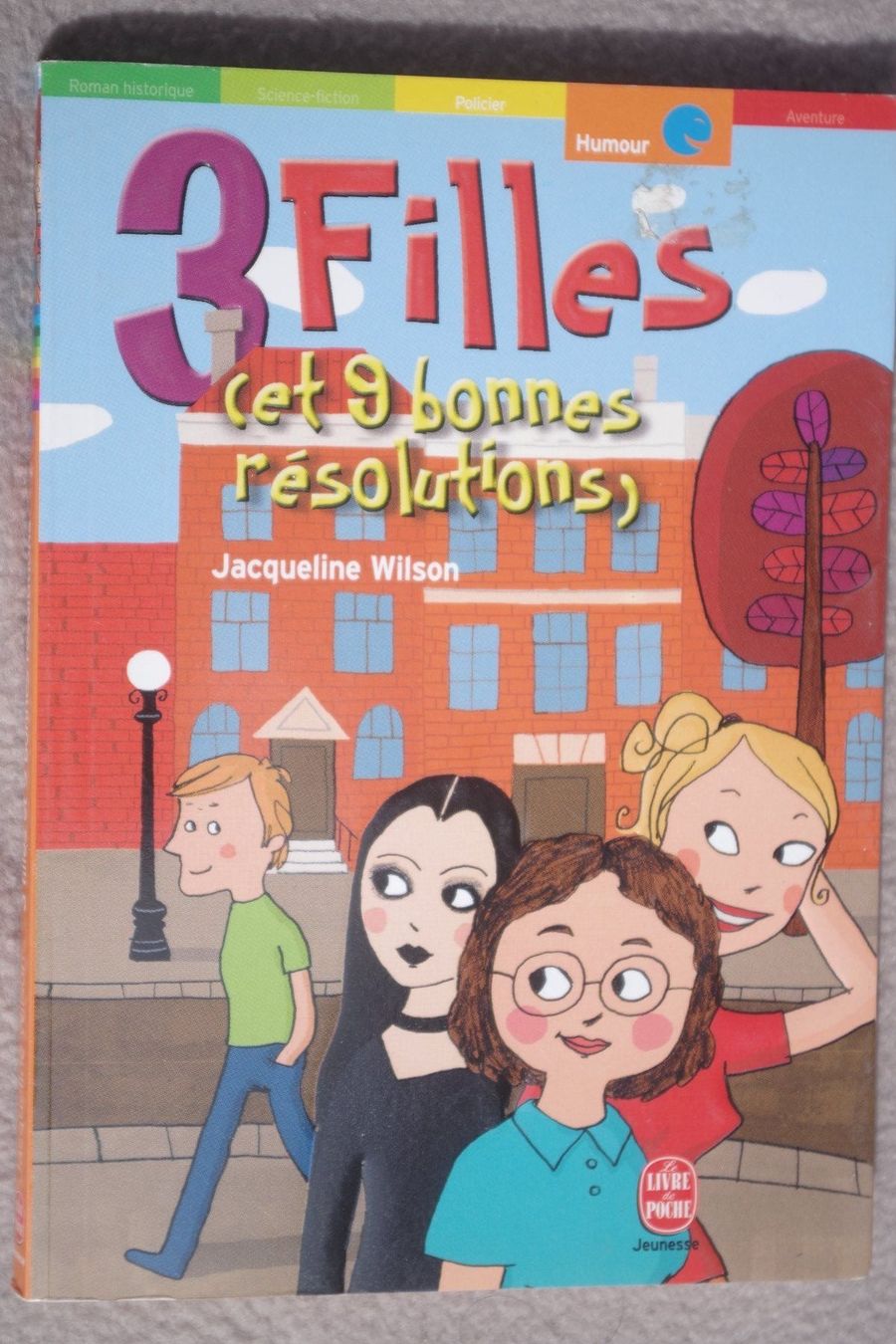 Libri: 3 filles (et 9 bonnes résolutions) – Usato da Fully venduto da Minouchka