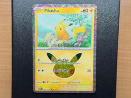 Pikachu (046/128) (24/30) - 30ᵉ Anniversaire - 30C FR