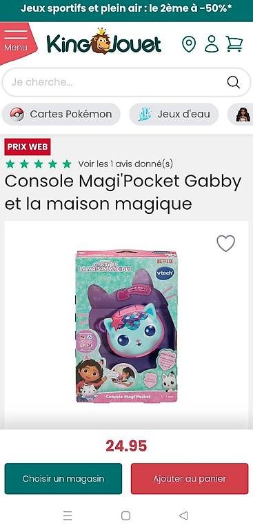 Giocattoli: Console Magi pocket et conteuse histoire Gabby chat  – Usato da Versoix venduto da C0sm0p0l1t4n 3