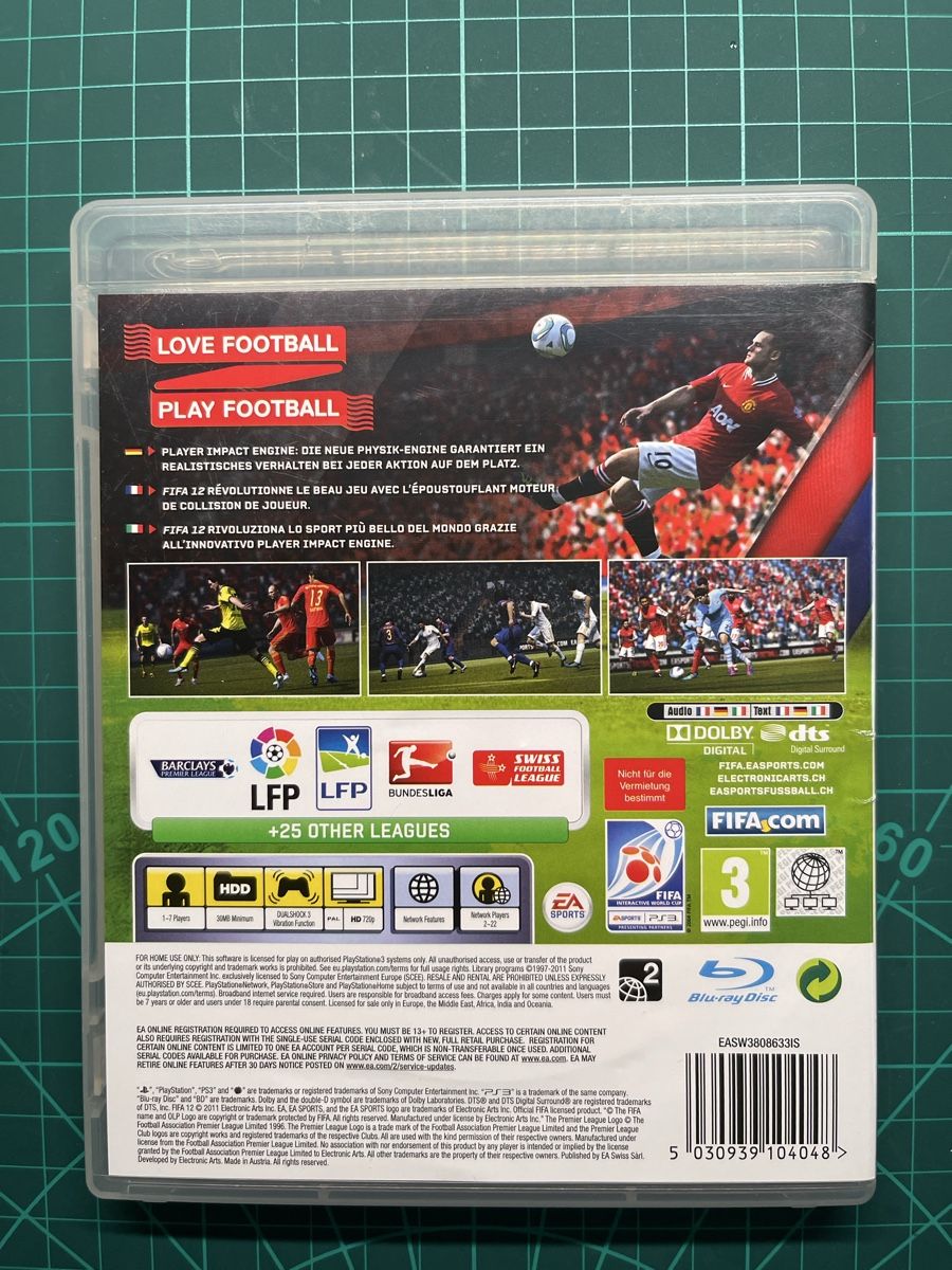 Sony Spiele: FIFA 12 PlayStation 3 – Gebraucht aus Killwangen von cherubim13 1