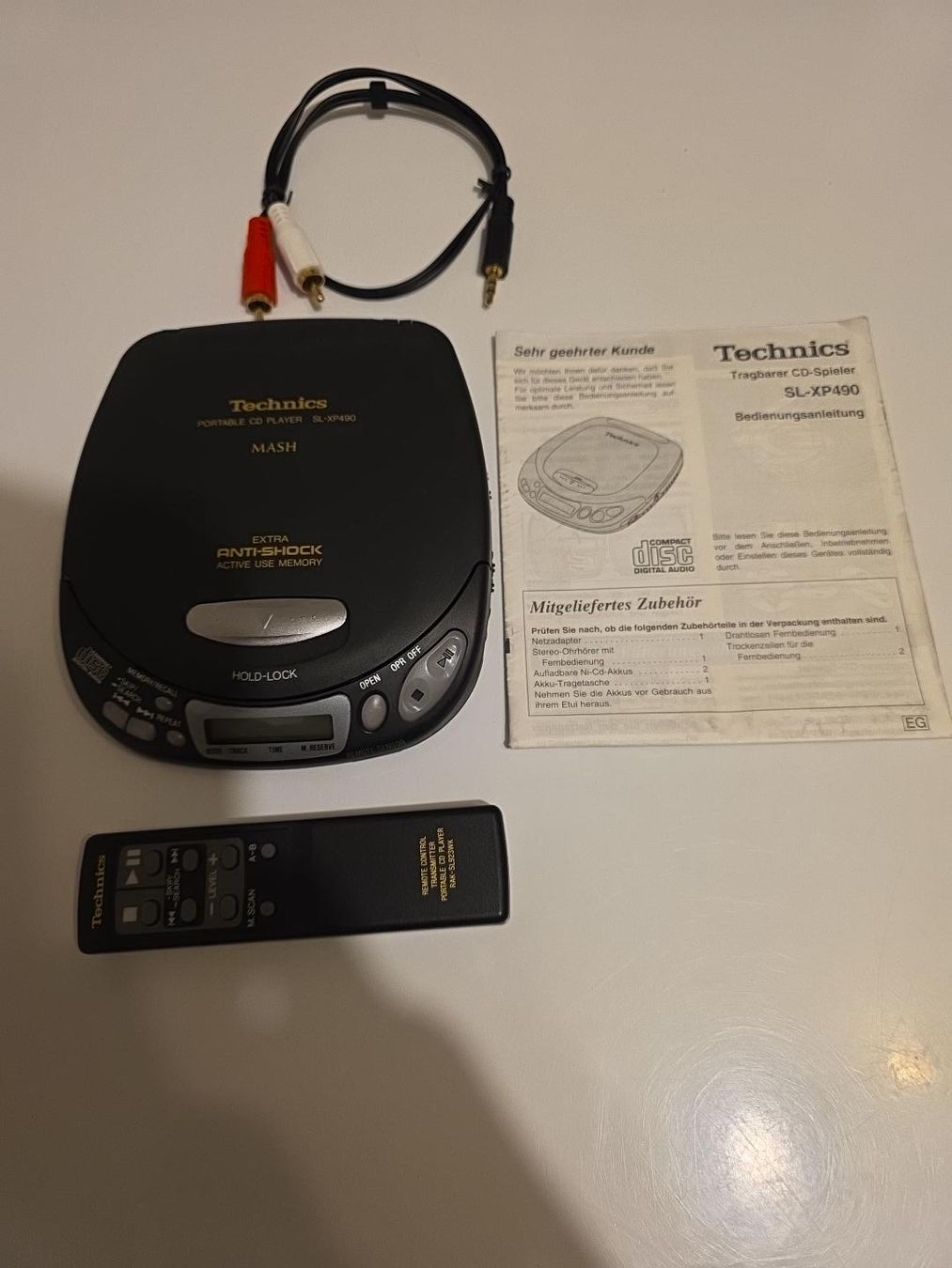 Technics Sistemi audio & multimediali: Technics SL-XP490 CD Player mit Fernbedienung – Usato da Root venduto da dam_k55b