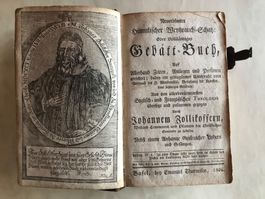 Himmlischer Weyhrauch-Schatz GEBÄTT-BUCH 1806 J. Zollikofer