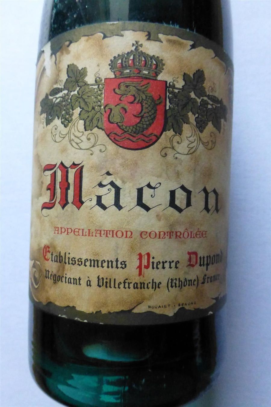 Vino: 1 Flasche Mâcon 1964 – Nuovo (secondo la descrizione) da Basel venduto da Falconis 1