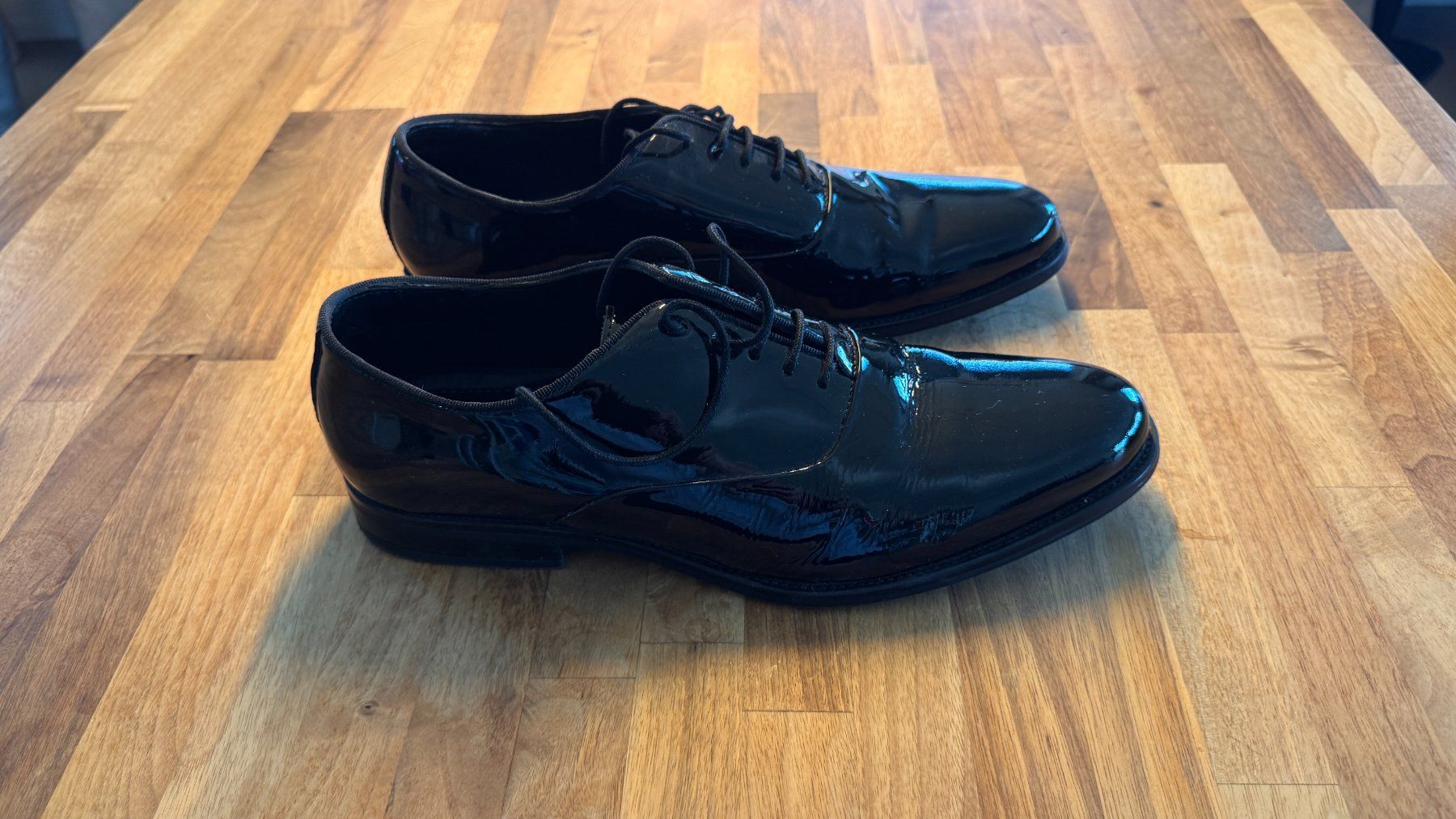 Chaussures hommes: Lackschuh - Schwarz - Grösse 44 – D'occasion à Bern par Rebreg_m 1