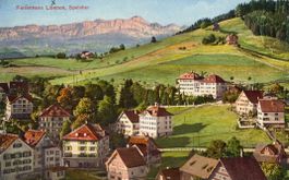 Speicher  AR   mit Ferienheim Libanon      um 1932