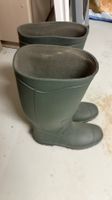 Gummistiefel Damen/Herren dunkelgrün Grösse 42 guter Zustand