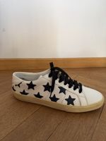 Saint Laurent sneakers bianche con stelle taglia 41.5