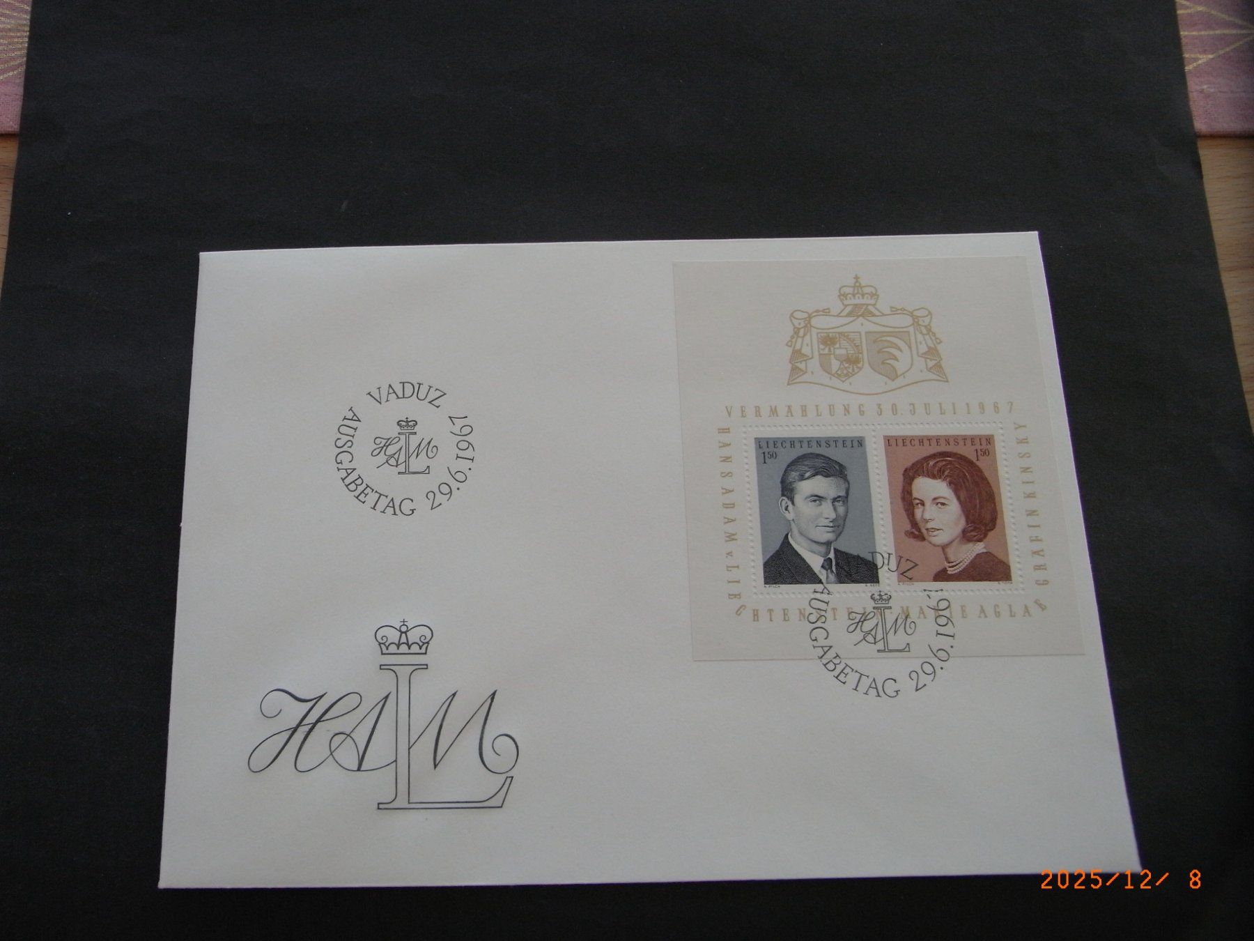 Tutti i francobolli: FL Block 7 FDC – Usato da Ittigen venduto da shetland