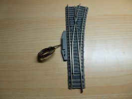 Fleischmann H0 Profigleis Weiche rechts 6140 mit Antrieb