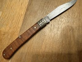 Böker Damast Taschenmesser, Solingen 1981, Jahresmesser