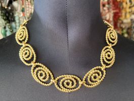 David Grau Vintage Halskette Luxus Modeschmuck 