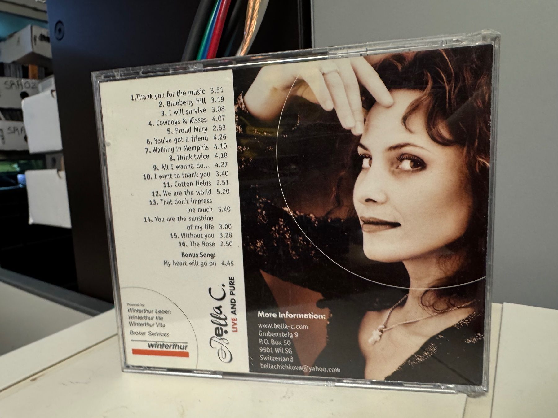 CD: Bella C - Live And Pure - SRA05B – Usato da Küsnacht ZH venduto da pdproject 1