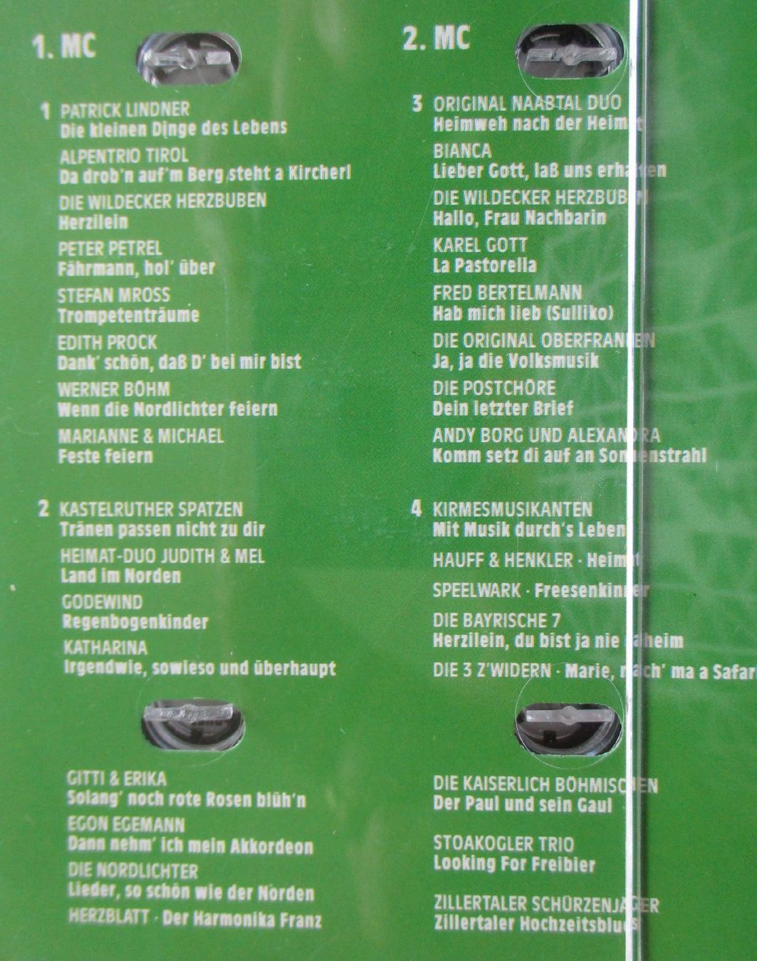 Kompaktkassetten: Die Volksmusik Super Hitparade / Kassetten – Gebraucht aus Flumenthal von novbra 1