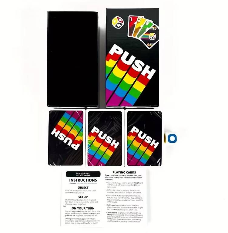 Ravensburger Giochi: Neues Risiko-Kartenspiel PUSH – Nuovo e nell'imballaggio originale da Altenrhein venduto da marcow313 4