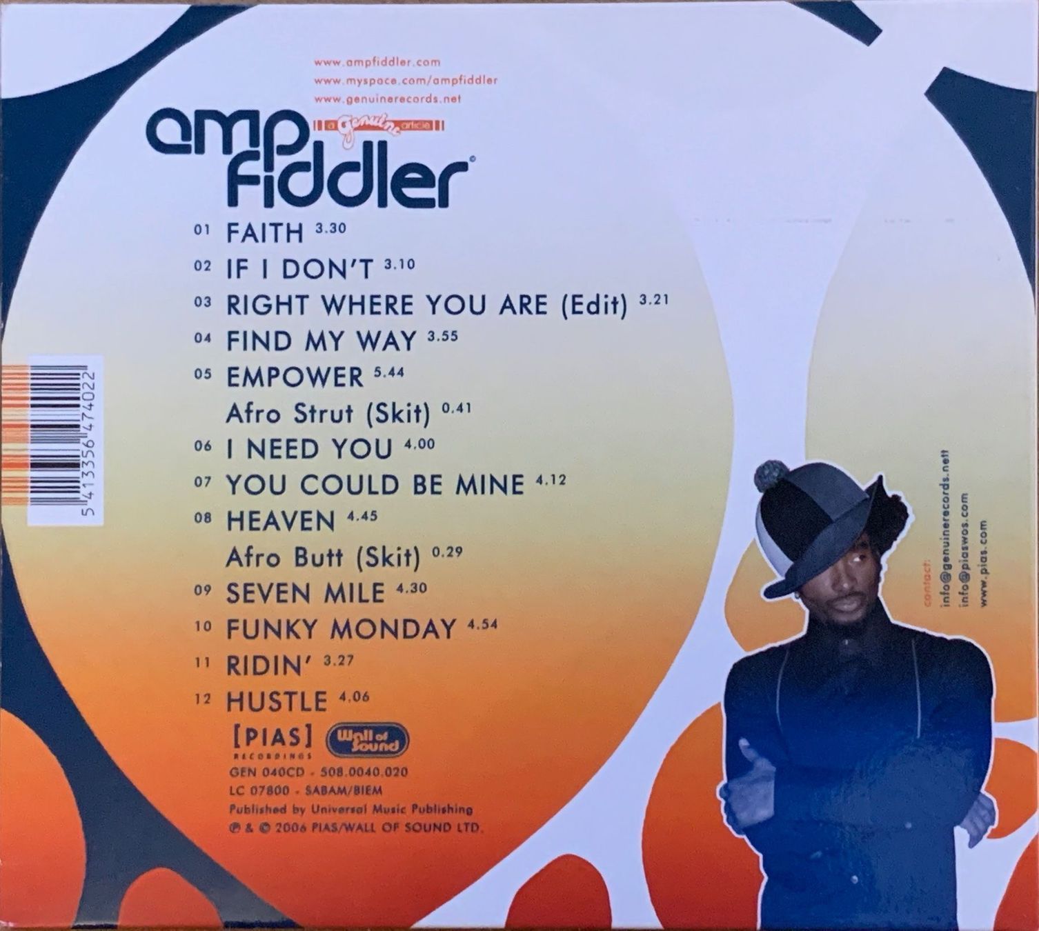 CDs: Amp Fiddler - Afro Strut - Musik-CD – Gebraucht aus Volketswil von dancingsoul74 4
