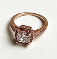 Halo Ring Rosegold, 52
