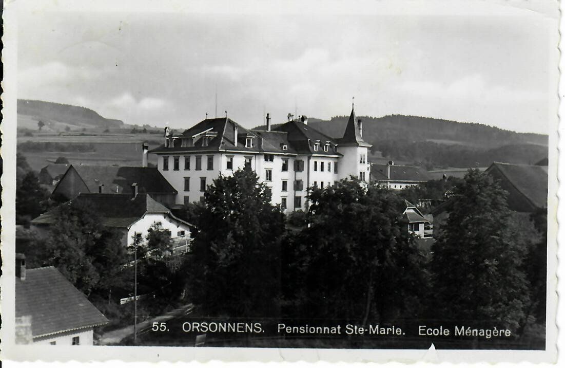 Ansichtskarten: Orsonnens – Gebraucht aus Hochdorf von Ziegel-16