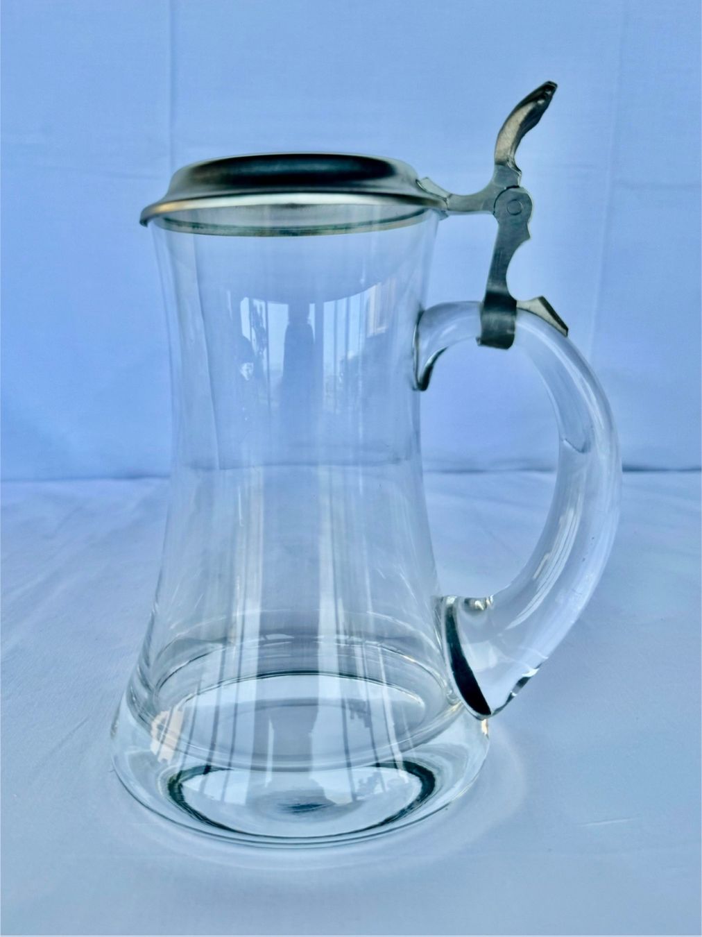 Bicchieri: Glaskrug/Humpen mit Zinndeckel, WMF – Usato da Oberrieden venduto da pet_n2c2 1