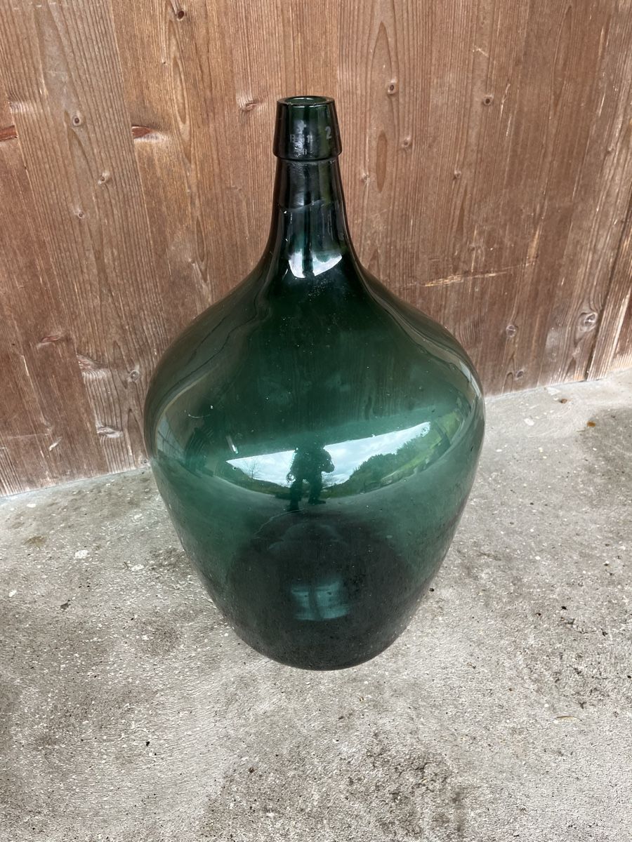 Accessori: Alte grüne Glasflasche – Usato da Röthenbach i. E. venduto da Wast04 1