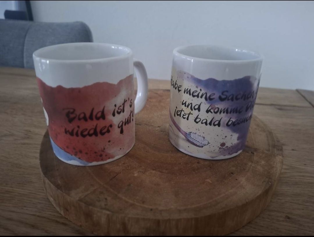 Tazze: 2er Set Kaffeetassen mit Diddl Maus Motiven – Usato da Kriens venduto da Zizzizz 1