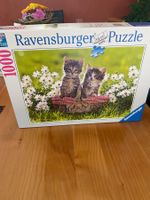 Ravensburger Puzzle 1000 Teile Katzen im Korb