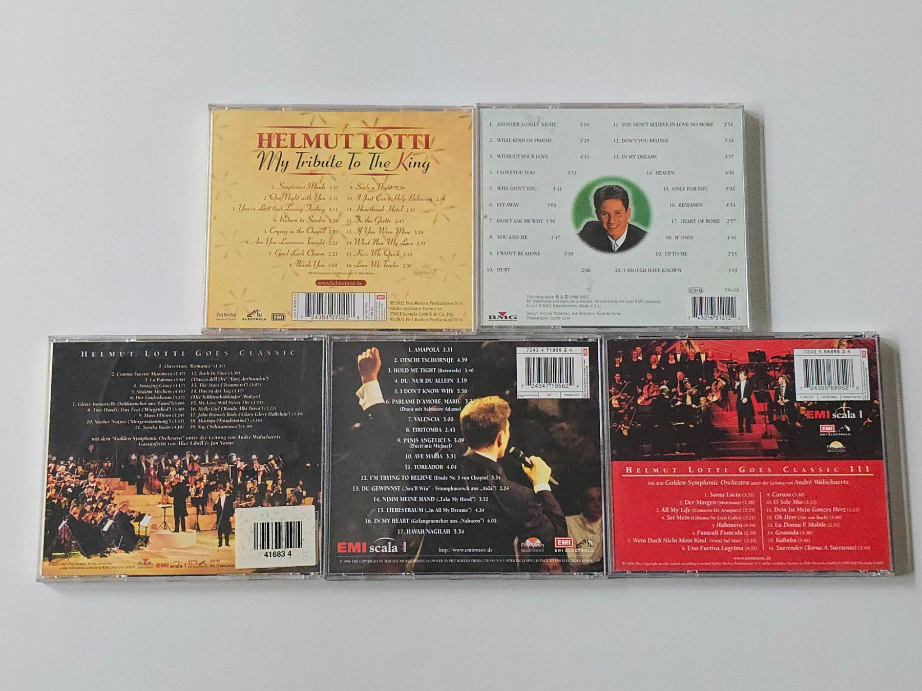 CD: 5 CD Helmut Lotti – Usato da Dättlikon venduto da Wundertuete_ 1